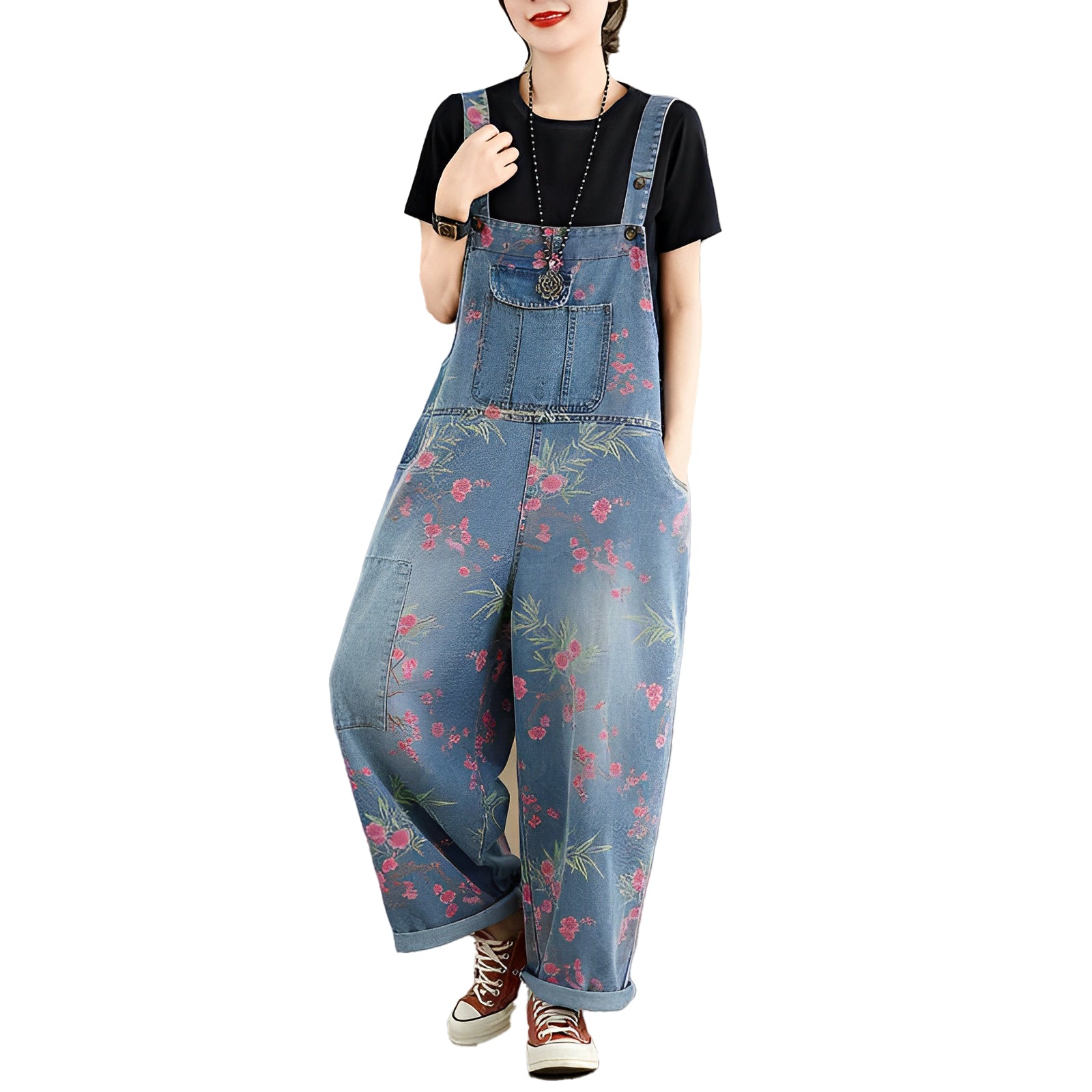 Pink flowers overall