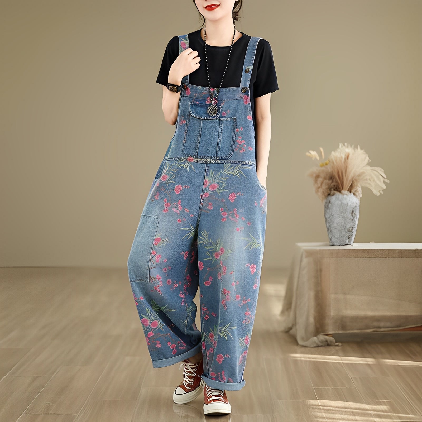 Pink flowers overall