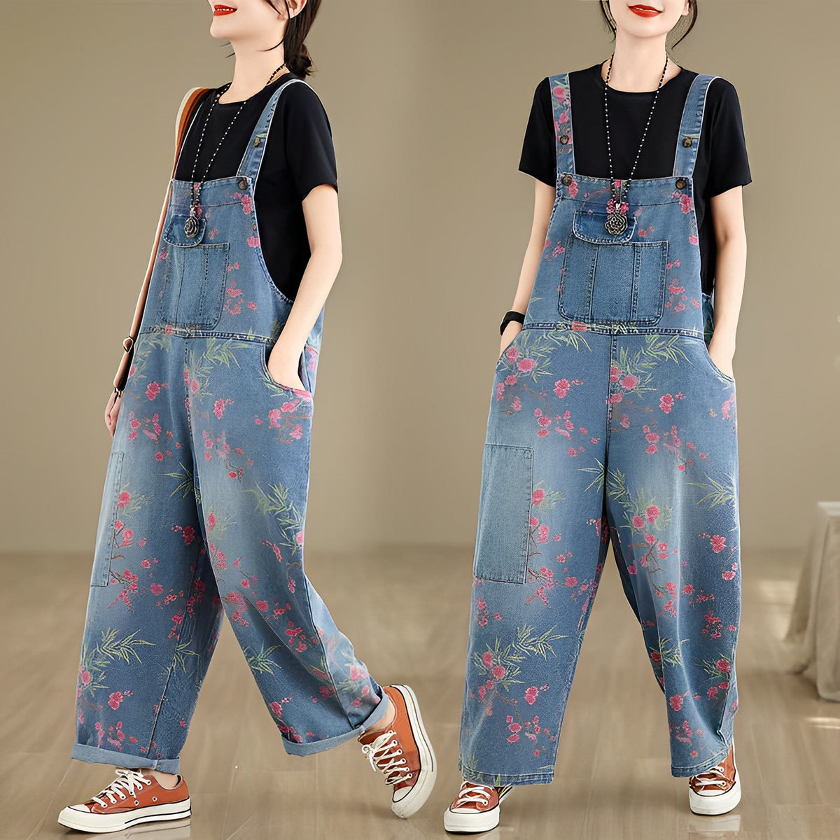 Pink flowers overall